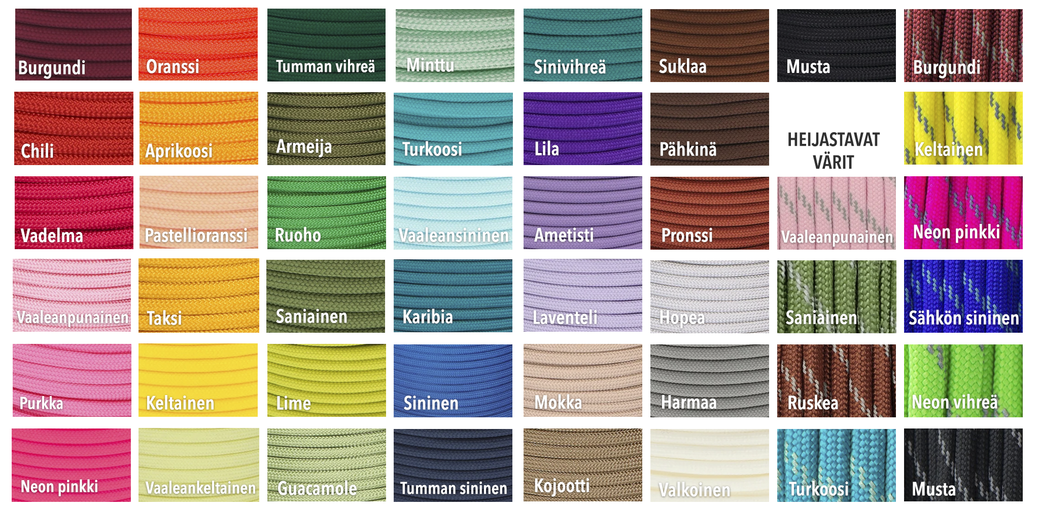 Kevyt paracord-talutin 1,5-3 m - Image 2