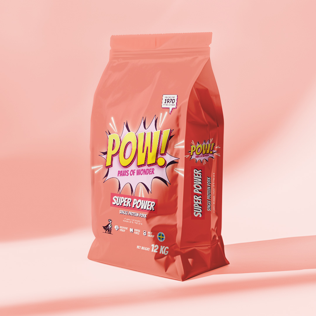 POW! Dog Super Power Pork 12 kg