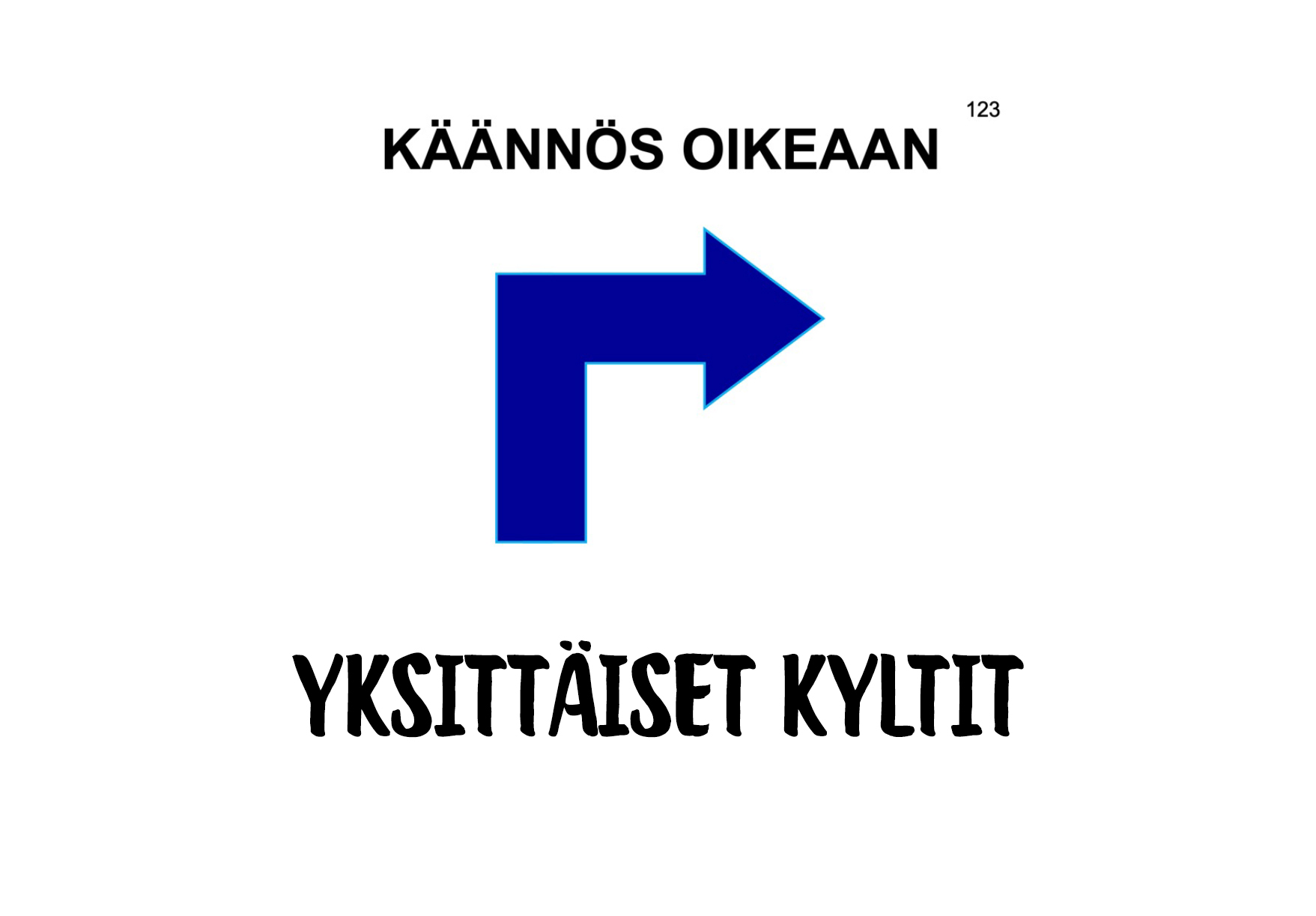 Yksittäiset tehtäväkyltit
