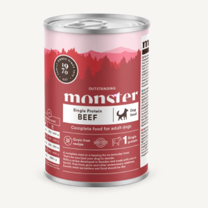 Monster Dog Adult Single Beef 400g