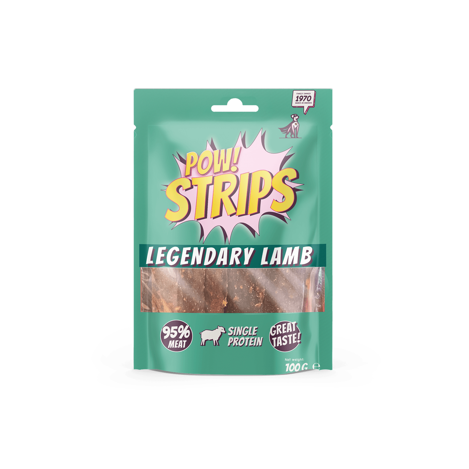 POW Strips Legendary Lamb 100 g (lammas)