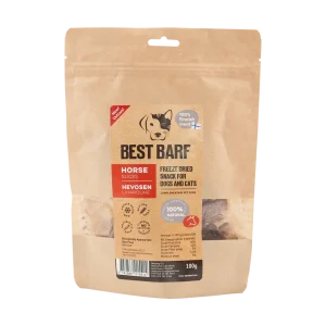 Best Barf pakastekuivattu Hevosen lihapala 100g