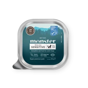 Monster Dog Adult Sensitive Fish Paté 150 g