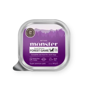Monster Dog Adult Forest Game Paté 150 g